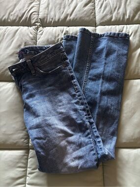 Levi's Purple-Accent Blue Denim Jeans